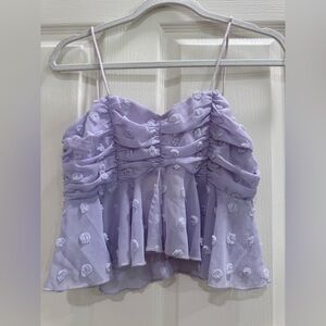 Purple Boutique Crop Top